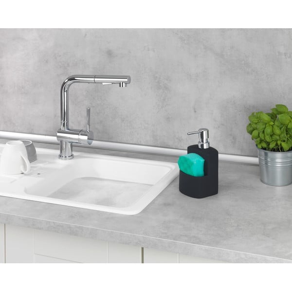 Črni dozirnik za tekoče milo Wenko Festival-image-1