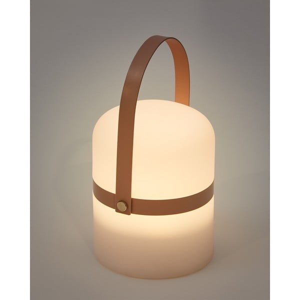 LED prenosljiva zatemnitvena zunanja svetilka na USB ø 10 cm Ridley – Kave Home-image-1