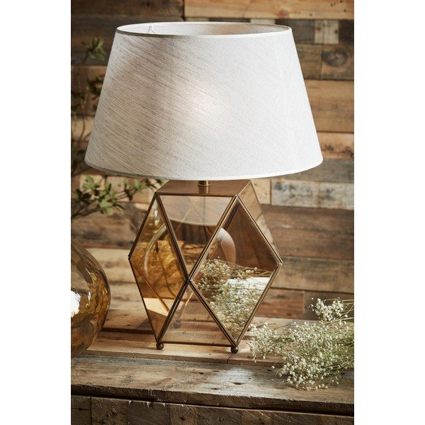 Noga svetilke v rjavo-zlati barvi 43 cm Eluminea - Côté Table-image-1