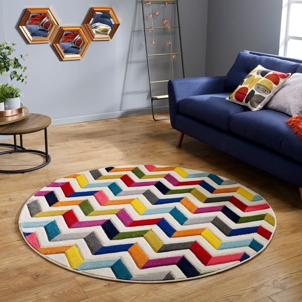 Preproga Flair Rugs Bolero, ø 160 cm-image-1