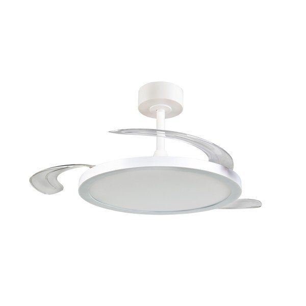 Bela LED stropna svetilka Kasfjord – Trio-image-1