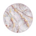 Svetlo rožnata/v zlati barvi pralna okrogla preproga ø 120 cm Marble – Mila Home