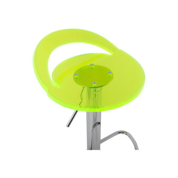 Neonsko zelen barski stolček Kokoon Ghost-image-1