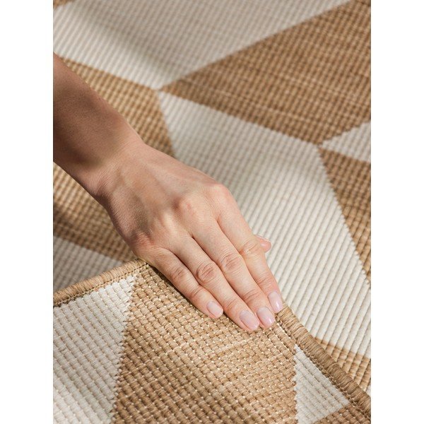 Kremno bela/v naravni barvi notranja in zunanja preproga 160x230 cm Haringey Terrick – Ted Baker-image-4