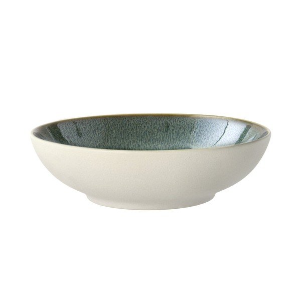 Belo-zelena skledica iz kamenine 900 ml Gastro White/Green – Bitz