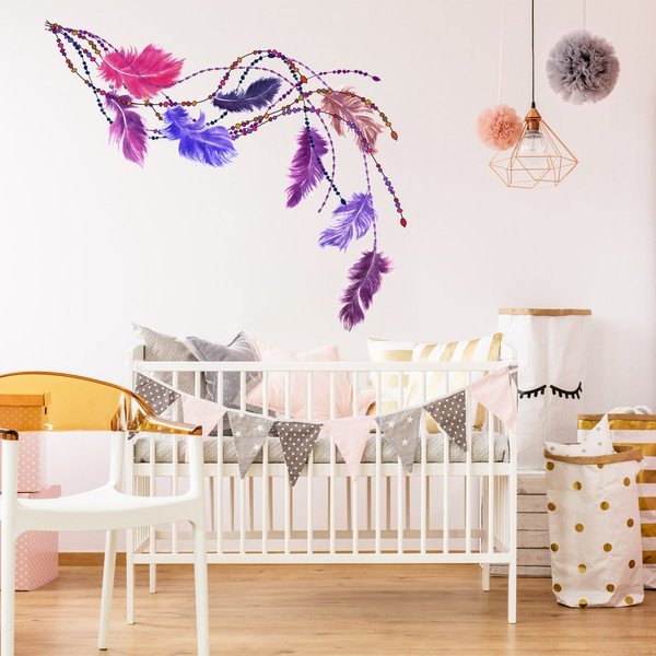Ambiance Boho Feathers nalepka-image-1