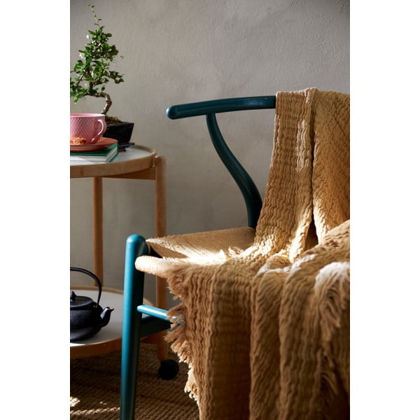 Bež pregrinjalo za zakonsko posteljo 240x260 cm Reloved – JUNA-image-1