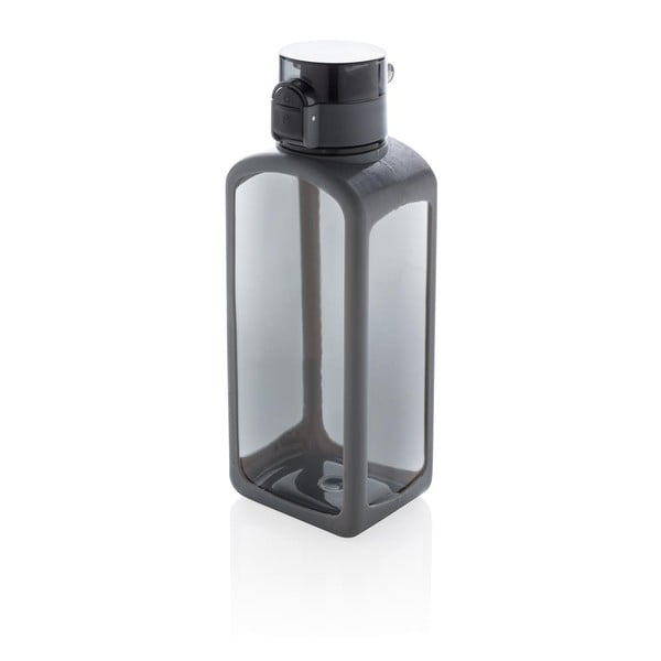 Črna steklenička z avtomatskim odpiranjem XD Design Collection, 600 ml