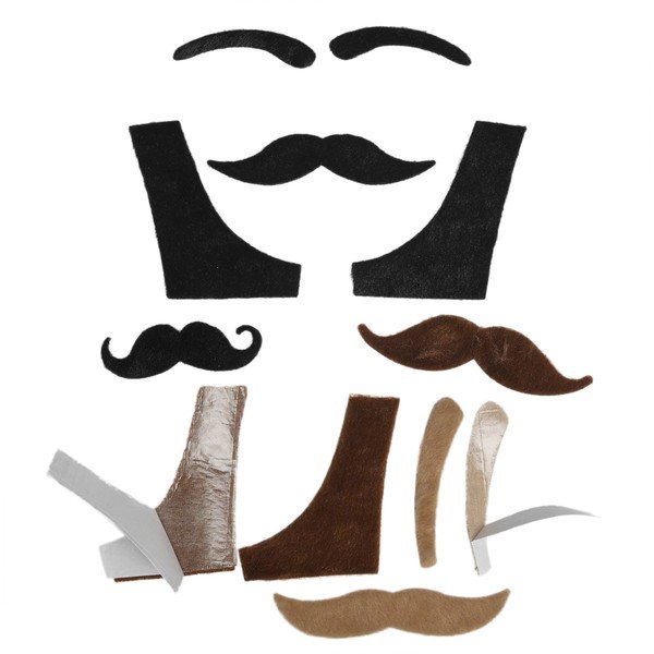Rex London Moustache Barber Shop nalepke Set