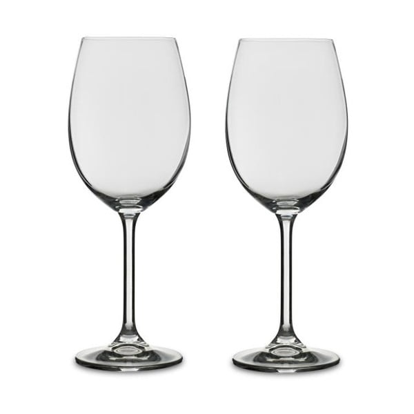 Komplet 2 kozarcev za belo vino iz kristalnega stekla Bitz Fluidum, 450 ml