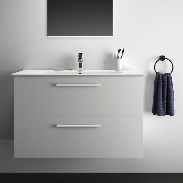 Bela stenska omarica za pod umivalnik 100x63 cm i.Life A – Ideal Standard-image-4