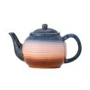 Moder/oranžen keramičen čajnik s cedilom 890 ml Tatum – Bloomingville