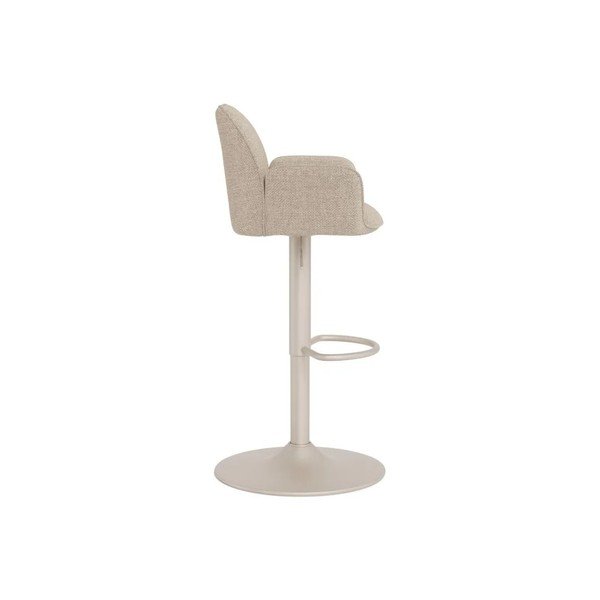 Bež oblazinjen barski stol (višina sedeža 64 cm) Glenda – Actona-image-3