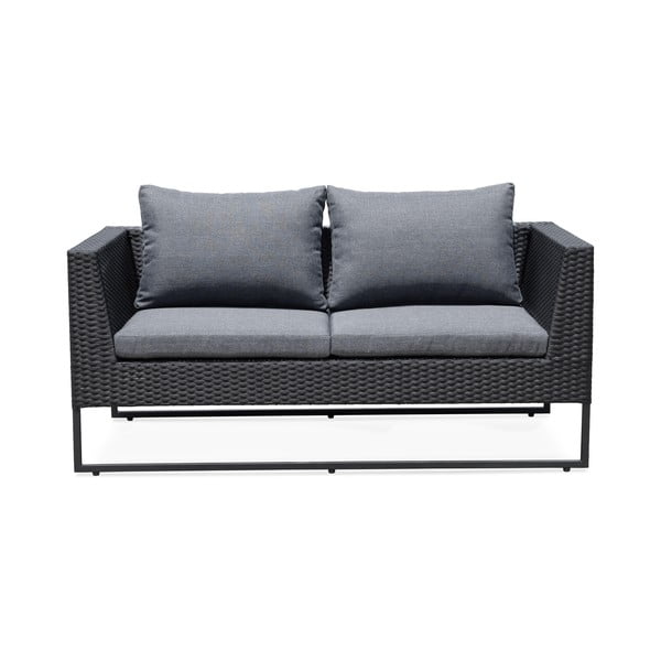 Set vrtnega pohištva iz ratana v sivi barvi Bonami Essentials Diamond-image-4