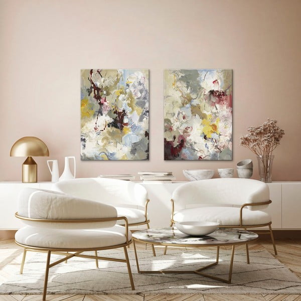 Slika z ročno naslikanimi elementi 60x80 cm Free Play 1    – Malerifabrikken-image-3