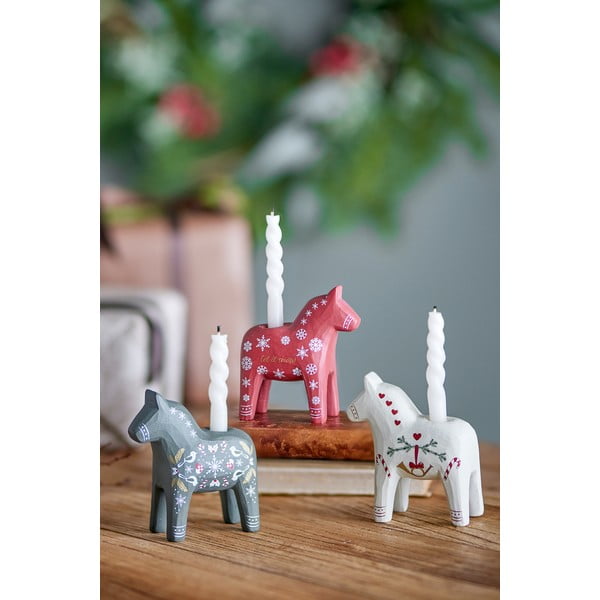 Svečniki v kompletu 3 ks iz poliresina Siffer – Bloomingville-image-1