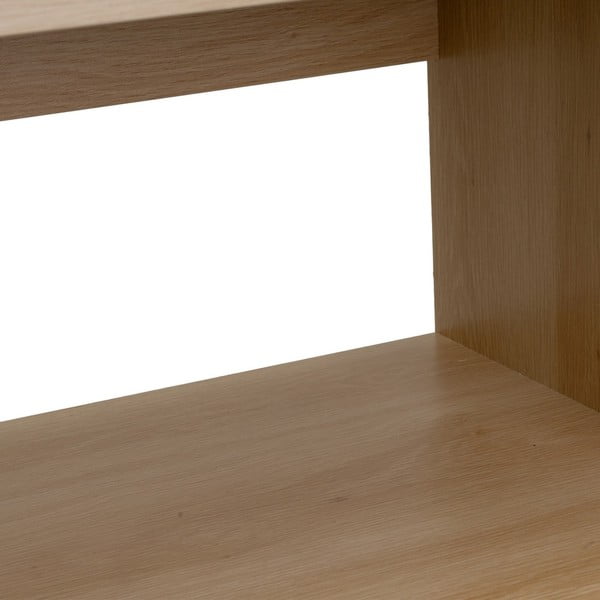 Regal v naravni barvi 80x120x40 cm Naroa – Casa Selección-image-3