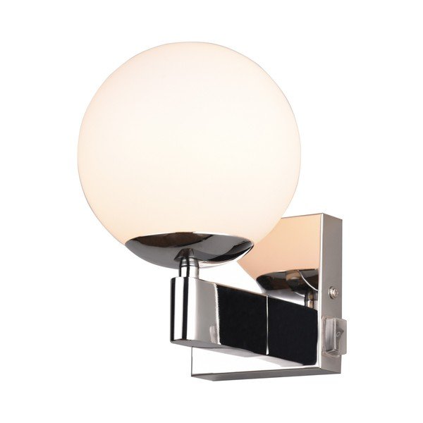 Stenska svetilka v srebrni barvi ø 14 cm Kula – Trio