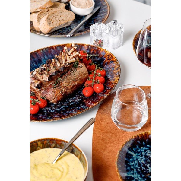 Rjava porcelanasta skledica Resto – BonBistro-image-3