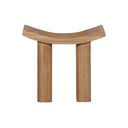 Stolček iz masivne pavlonije v naravni barvi Japan – WOOOD