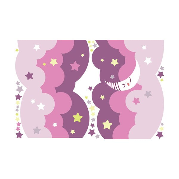 Stenska nalepka Ambiance Scandinavian Clouds Starry Sky-image-2