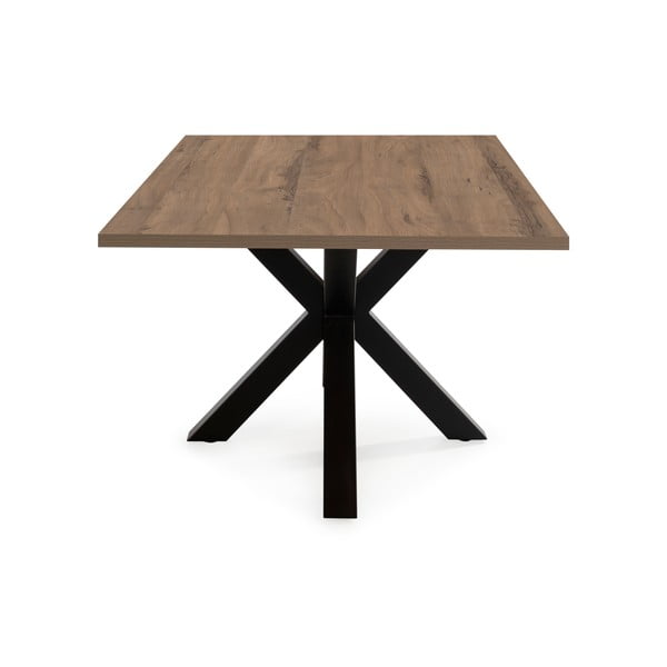 Jedilna miza z mizno ploščo v orehovem dekorju 100x180 cm Comba – Marckeric-image-2