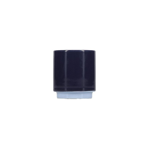 Temno modra skodelica za espresso iz kamenine 130 ml Duo – ONA-image-2