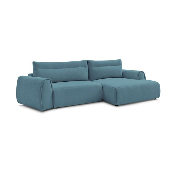 Modra kotna sedežna garnitura Aden – Bobochic Paris-image-3