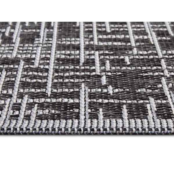 Temno siva zunanja preproga 63x120 cm Clyde Telu – Hanse Home-image-2