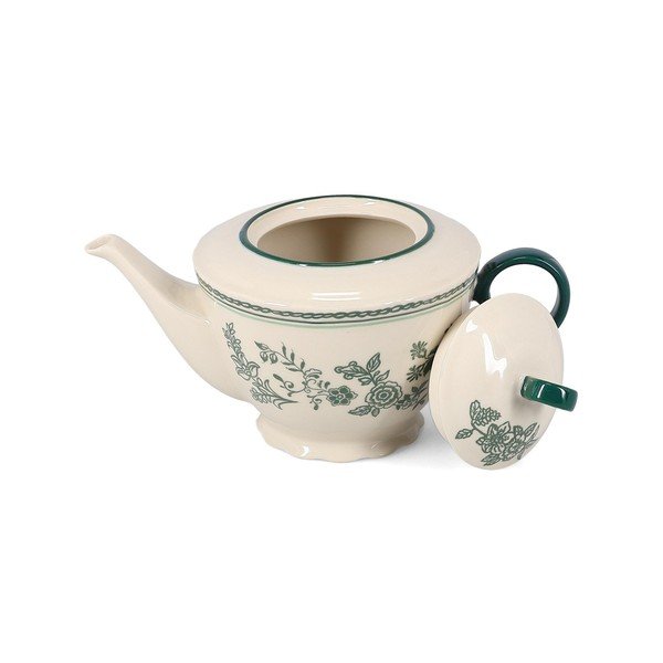 Zelen/slonokoščen porcelanast čajnik 920 ml Cyril – S|P Collection-image-2