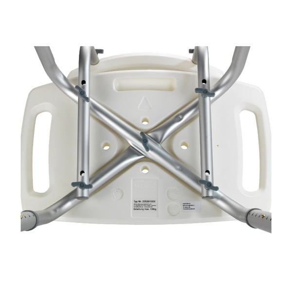 Stolček za prho z nasloni Wenko Stool With Back, 54 x 49 cm-image-2