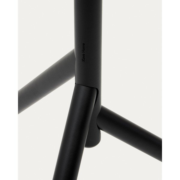 Črn obešalnik iz masivne bukve 46x170 cm Nadue – Kave Home-image-4