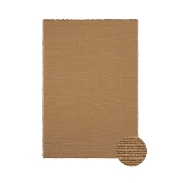 Oker rumena ročno tkana bombažna preproga 170x240 cm Handloom – Lorena Canals