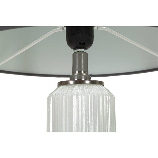 Siva namizna svetilka s tekstilnim senčilom (višina 57 cm) Bright – Mauro Ferretti-image-2