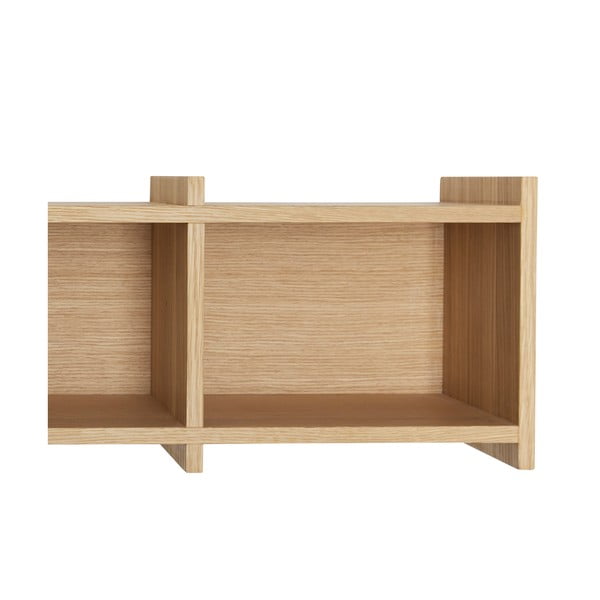 Večnivojska polica v hrastovem dekorju 80 cm Focal – Hübsch-image-4