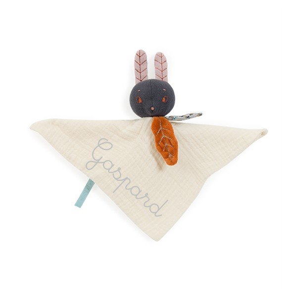 Kremno bela igrača ninica Rabbit Lune – Moulin Roty-image-2