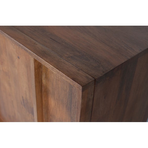 Komoda iz rjavega mangovega lesa WOOOD Forrest, širina 160 cm-image-3