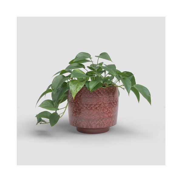 Keramičen ročno poslikan okrasni cvetlični lonec ø 21 cm Minerva – Artevasi-image-3