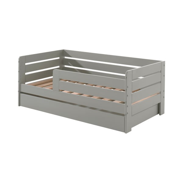 Siv otroški predal za pod posteljo 70x140 cm Peuter – Vipack-image-3