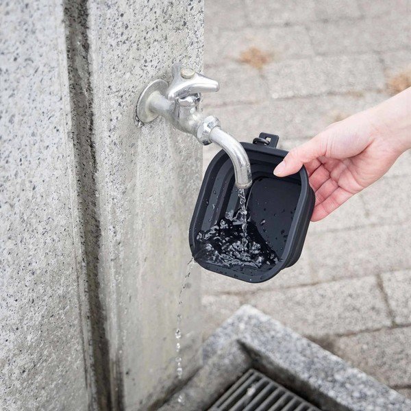 Silikonska zložljiva posoda za na pot za hišne ljubljenčke Nooks – YAMAZAKI-image-3
