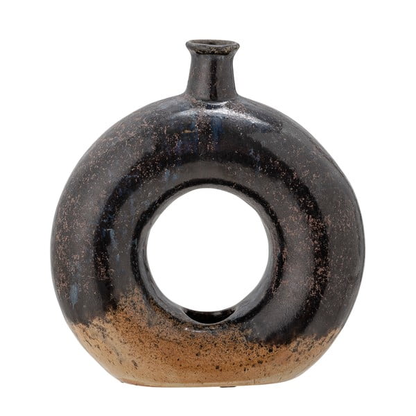 Črna keramična vaza Bloomingville Baldvin-image-2