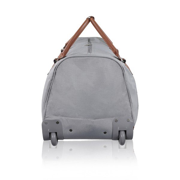 Siva potovalna torba na kolesih GENTLEMAN FARMER Oslo, 93 l-image-2