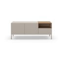 Kremno bela TV omarica 140x55 cm Cailin – Marckeric