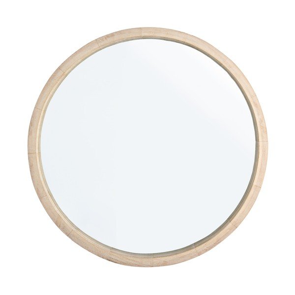 Stensko ogledalo z lesenim okvirjem 52x52 cm Tiziano – Yes Everyday