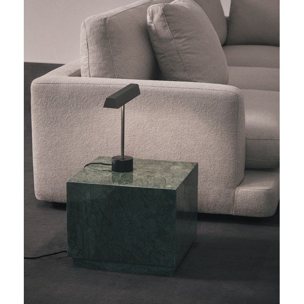 Marmorna stranska mizica 40x40 cm Sorein – Kave Home-image-1