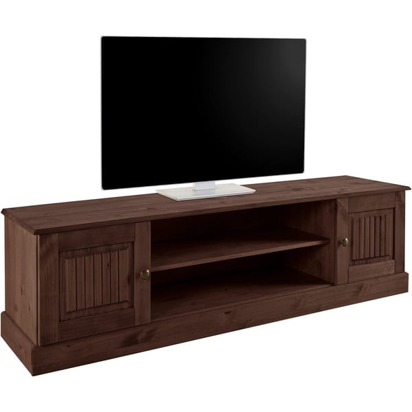 Rjava TV omarica iz masivnega bora 45x40 cm Mille – Støraa-image-2