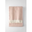 Rožnata pletenina z bombažem Euromant Skyline, 140 x 180 cm