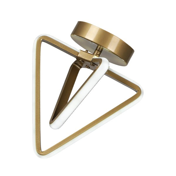 Kovinska LED stropna svetilka v bronasti barvi Baris – Squid Lighting-image-3