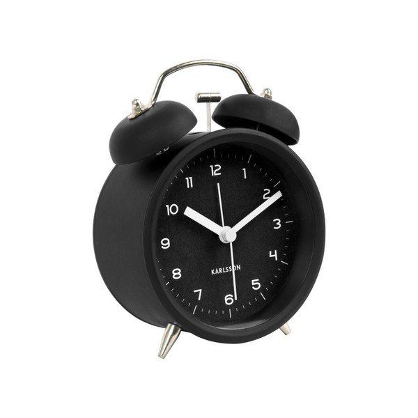 Budilka Black Karlsson Classic Bell, ⌀ 10 cm-image-2