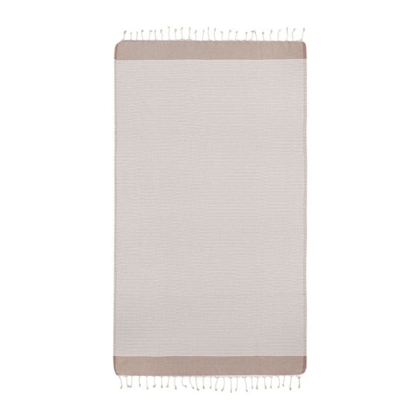 Kopalna brisača Hammam Side Beige, 100x180 cm-image-2